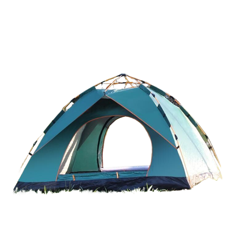  2-4 people Double door green color 200 * 150 * 110cm